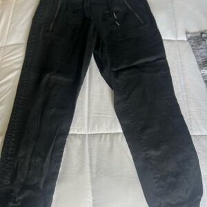 Athleta Black Cargo Pants Straight-Leg